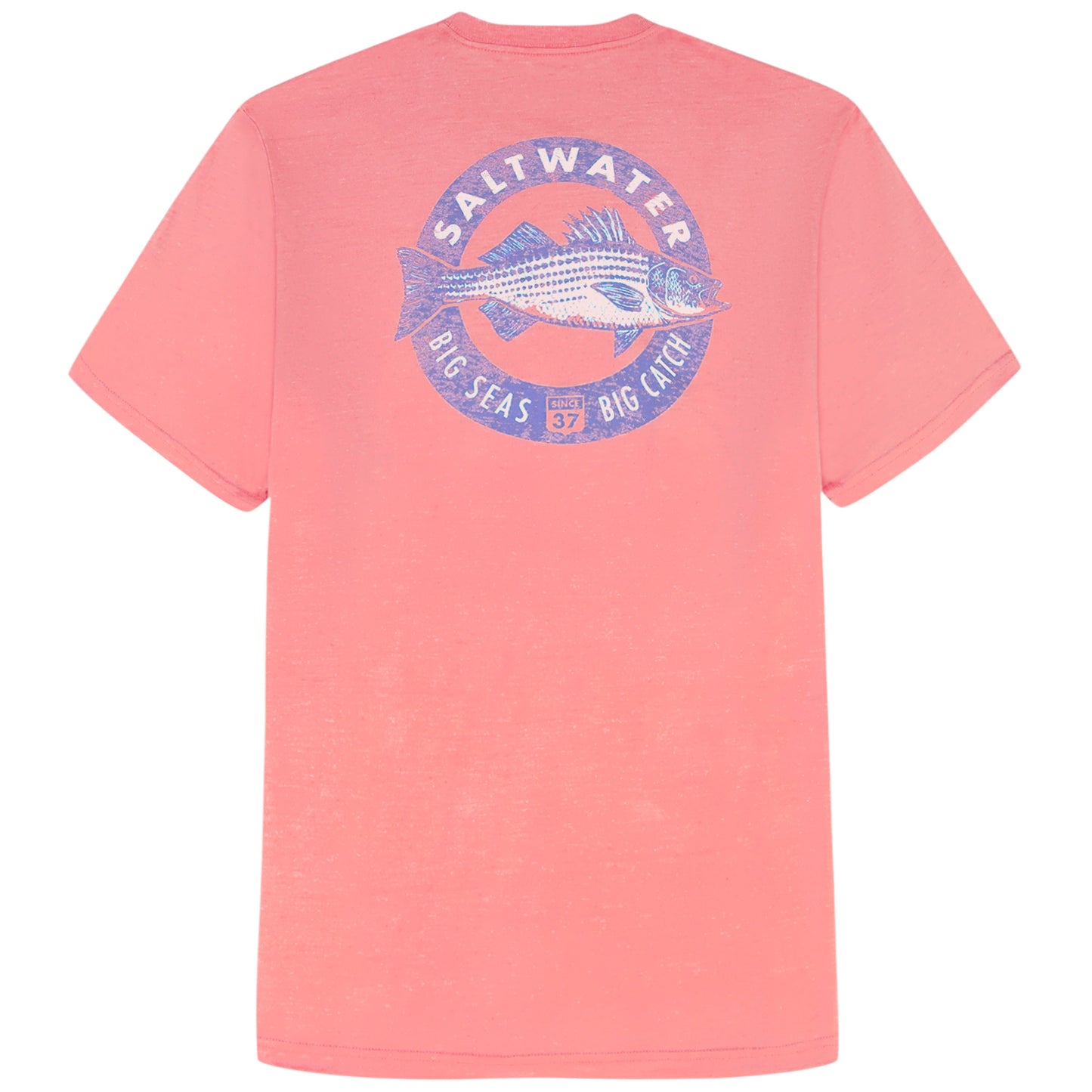 Izod SALTWATER S/S GRAPHIC TEE - ROSE OF SHARON