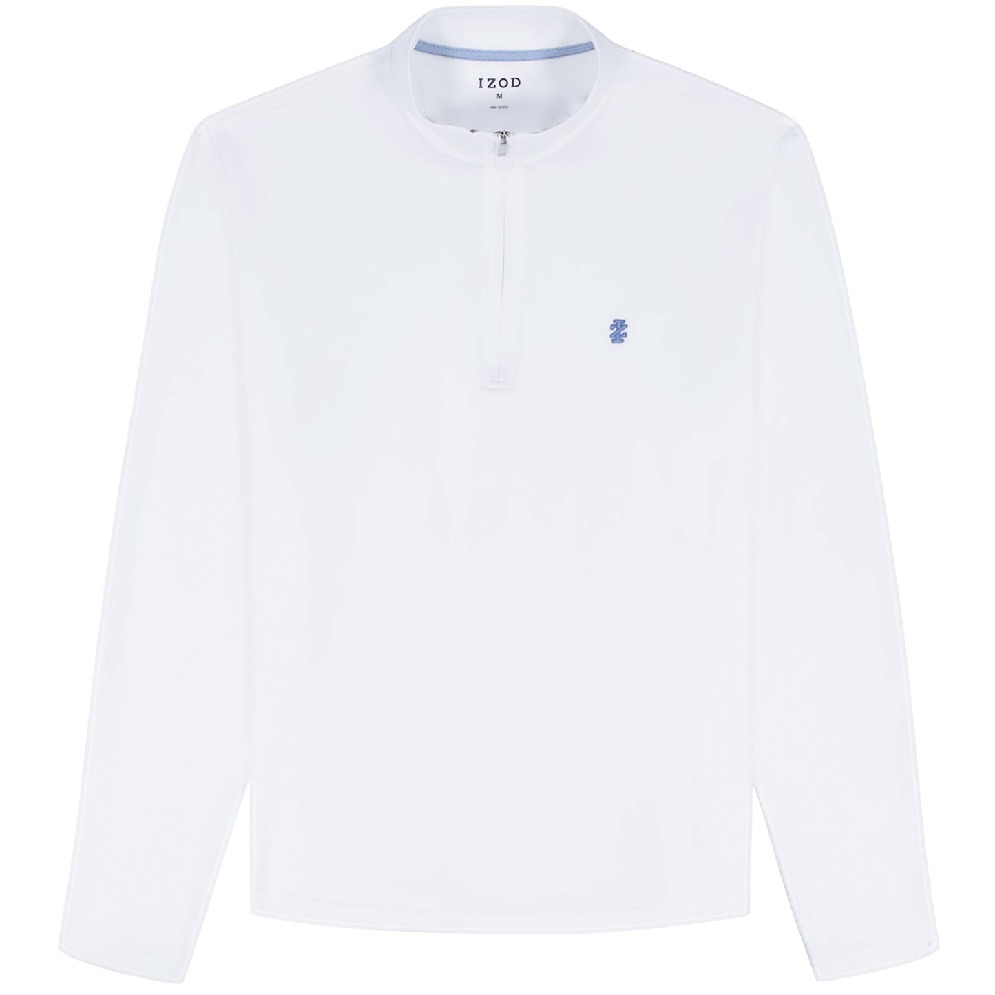 Izod PERFORMANCE COMFORT 1/4 ZIP - BRIGHT WHITE