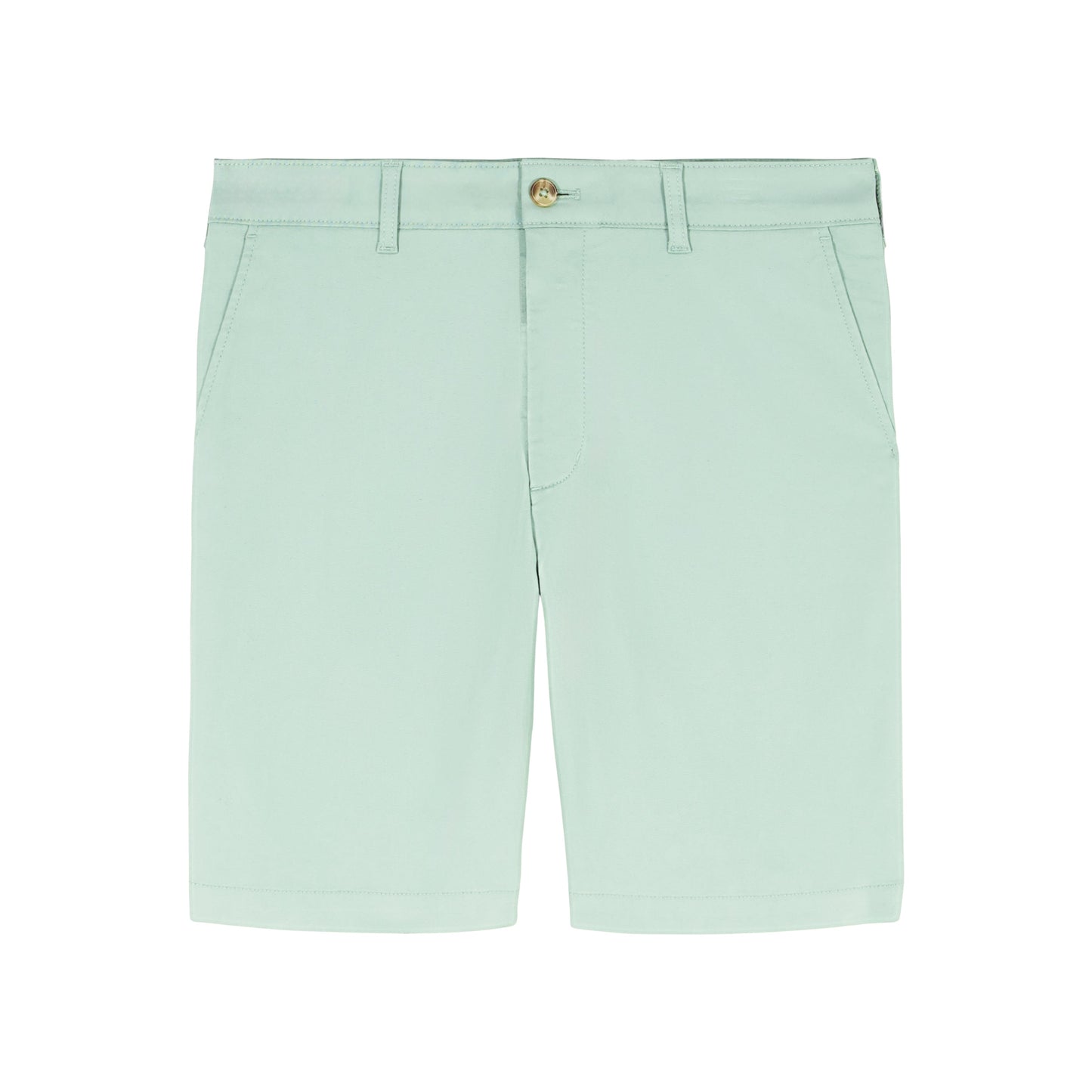 Izod SALTWATER 9.5" FLAT-FRONT CHINO SHORT - GRANITE GREEN