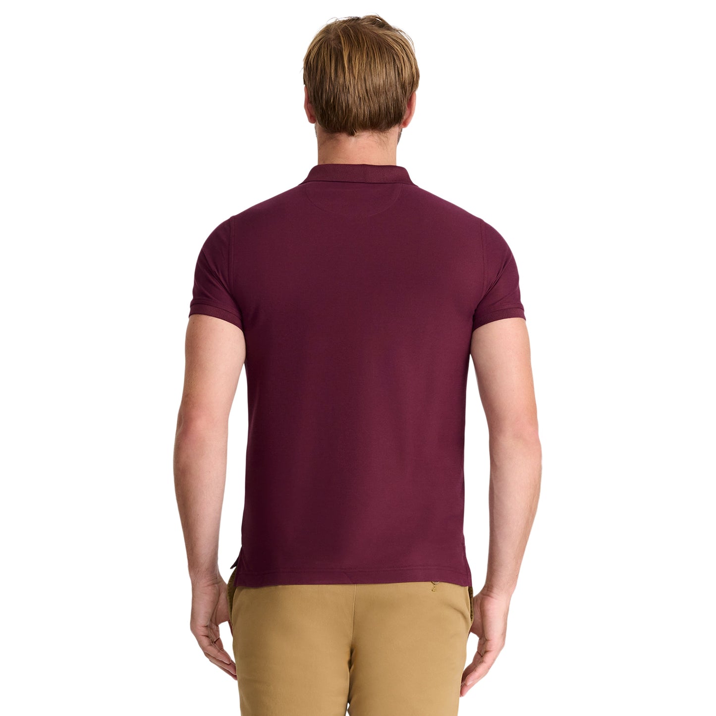 Izod ADVANTAGE PERFORMANCE SHORT-SLEEVE POLO SHIRT FIG