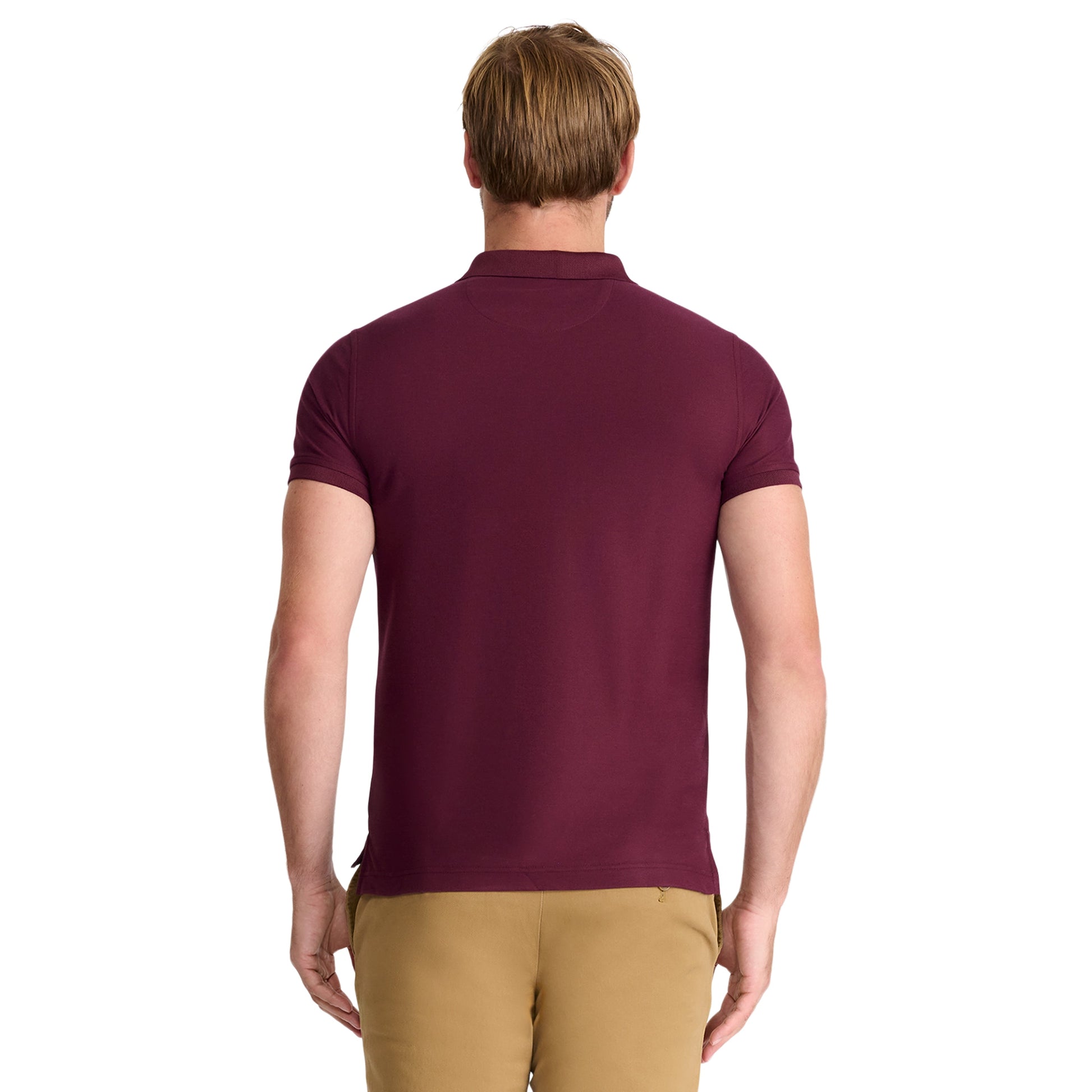 Izod ADVANTAGE PERFORMANCE SHORT-SLEEVE POLO SHIRT FIG