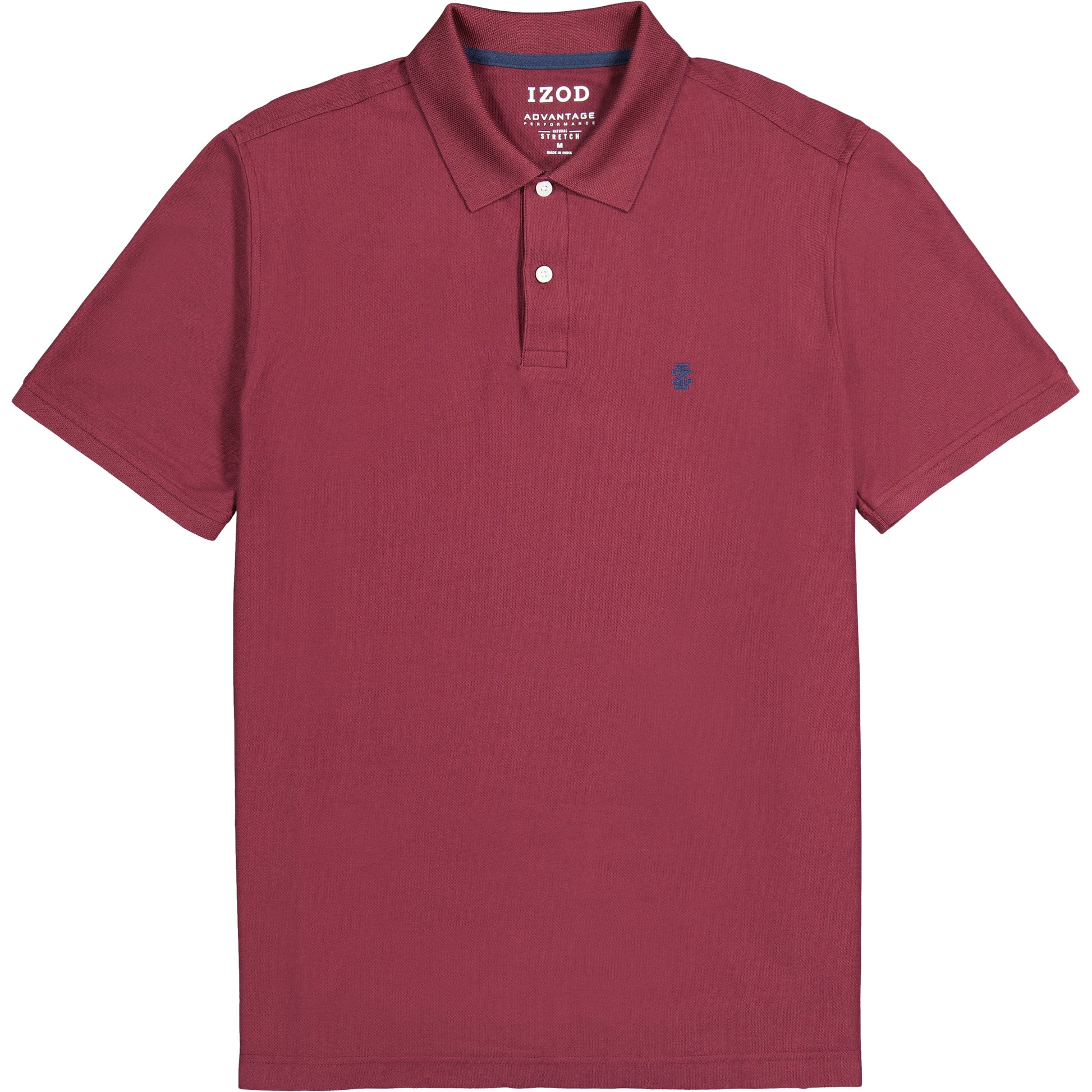 Izod ADVANTAGE PERFORMANCE SHORT-SLEEVE POLO SHIRT FIG
