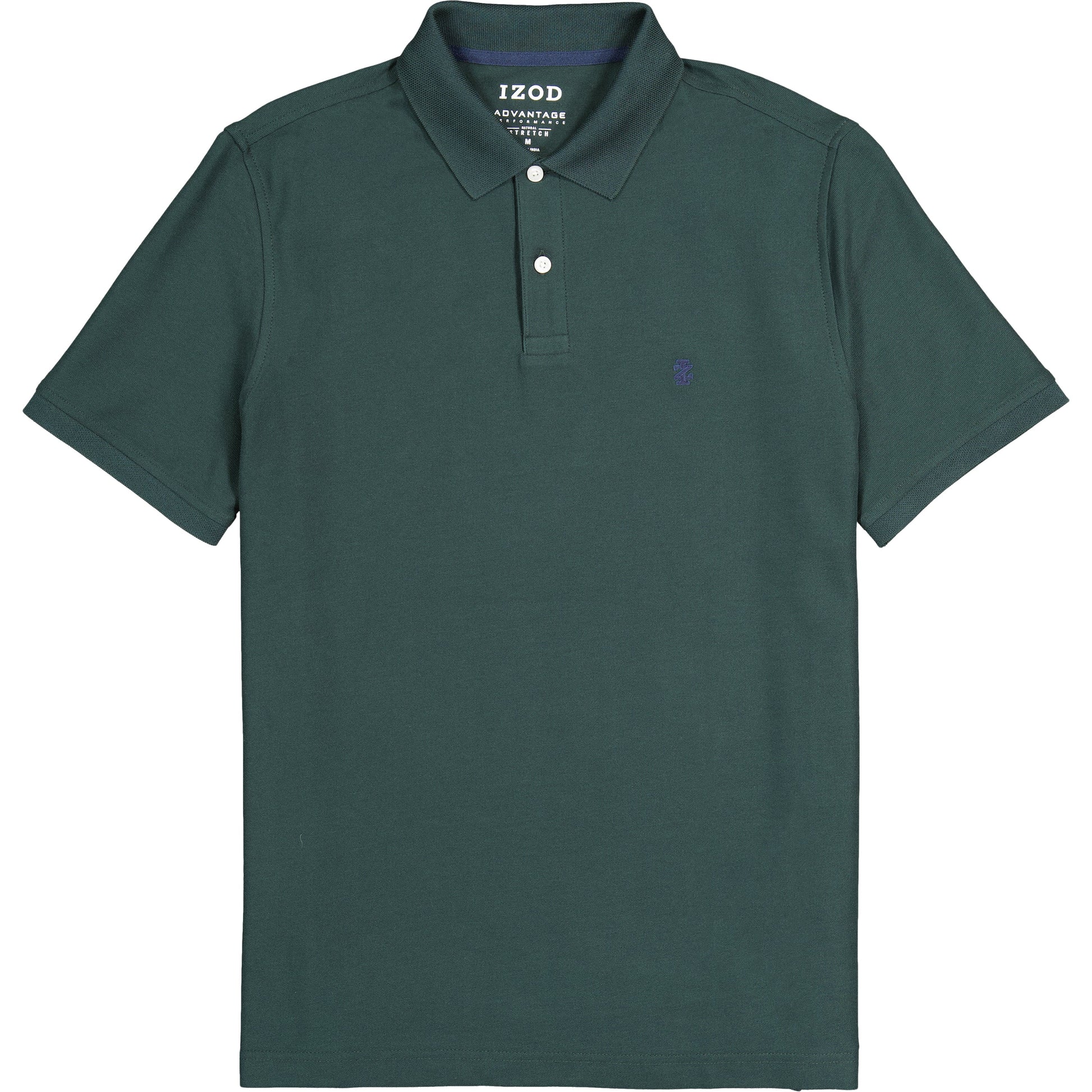 Izod ADVANTAGE PERFORMANCE SHORT-SLEEVE POLO SHIRT WILD FERN