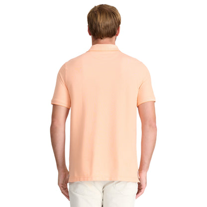 Izod ADVANTAGE PERFORMANCE SHORT-SLEEVE POLO SHIRT CANTALOPE