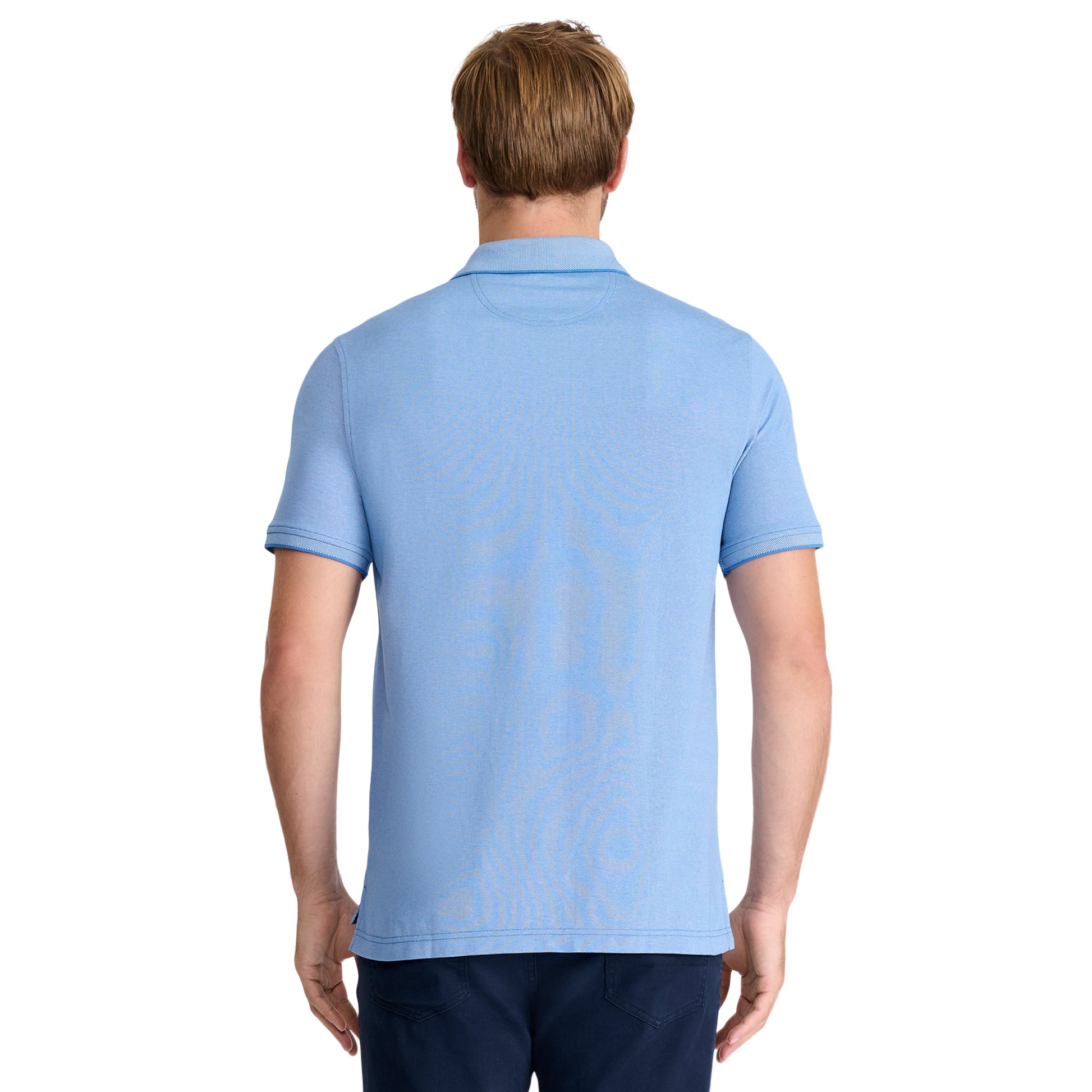 Izod ADVANTAGE PERFORMANCE SHORT-SLEEVE POLO SHIRT BRIGHT COBALT