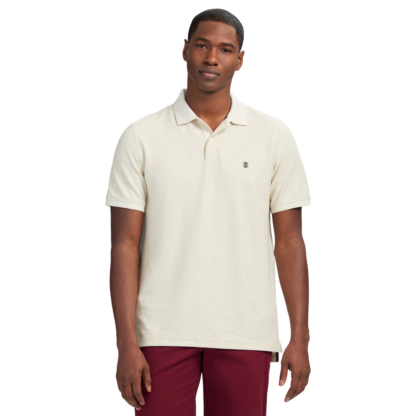 Izod ADVANTAGE PERFORMANCE POLO - ROCK HEATHER