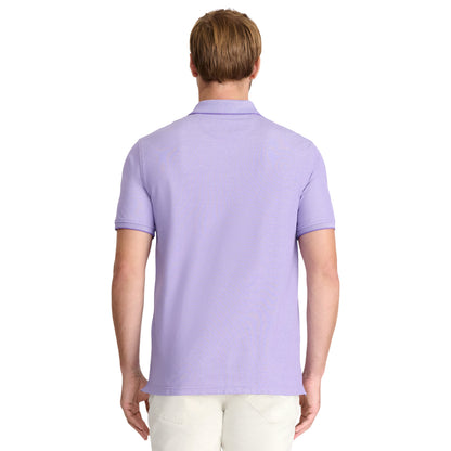 Izod ADVANTAGE PERFORMANCE SHORT-SLEEVE POLO SHIRT DAHLIA PURPLE