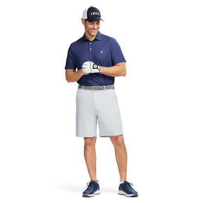 Izod Golf Swingflex Elite Printed Polo - Medieval Blue