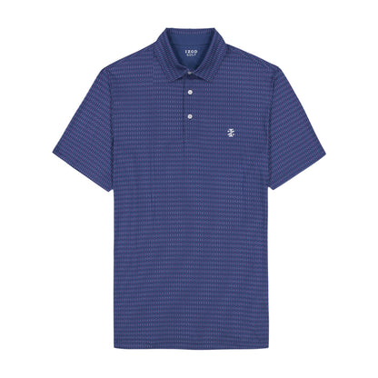 Izod Golf Swingflex Elite Printed Polo - Medieval Blue