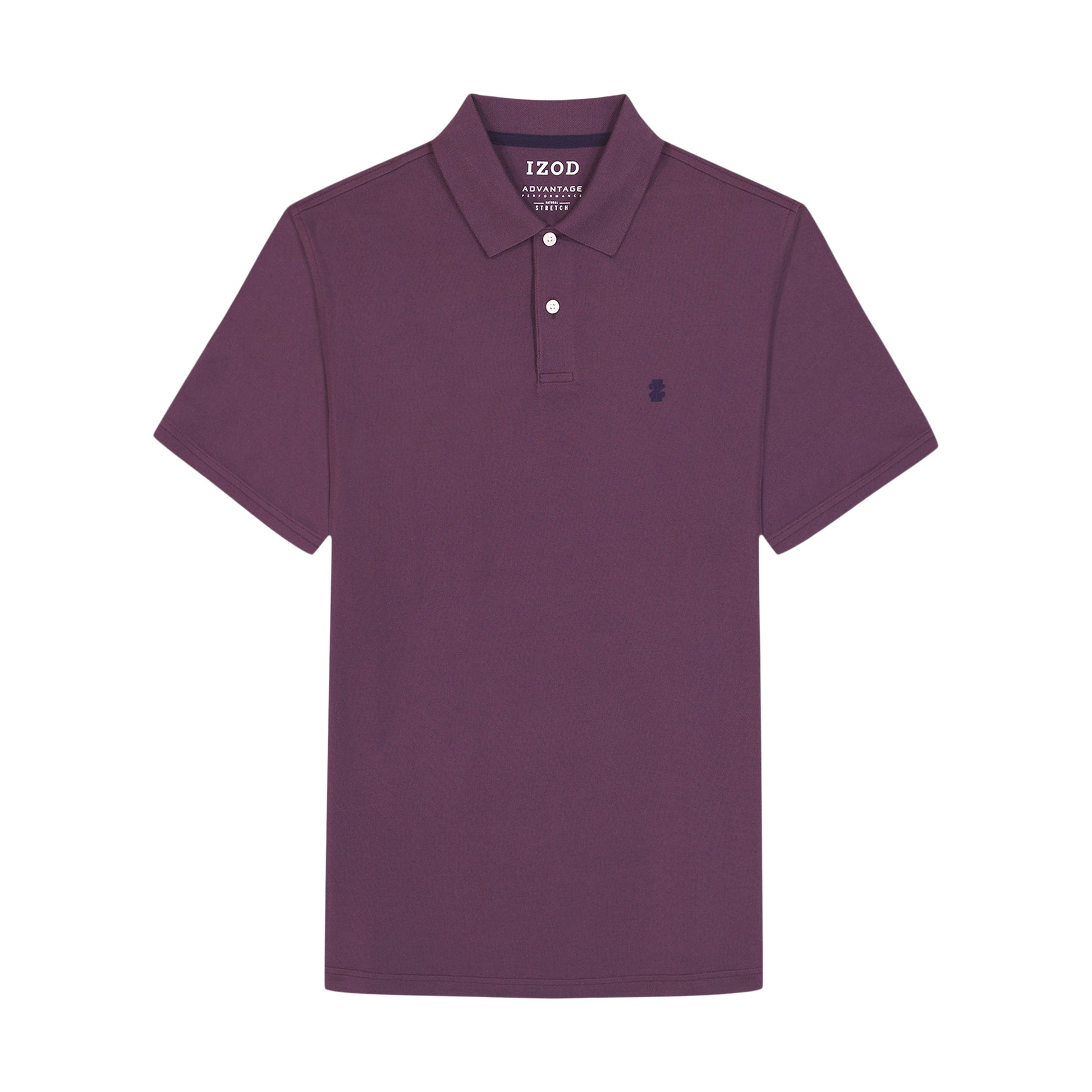 Izod Advantage Performance Polo - Plum Perfect