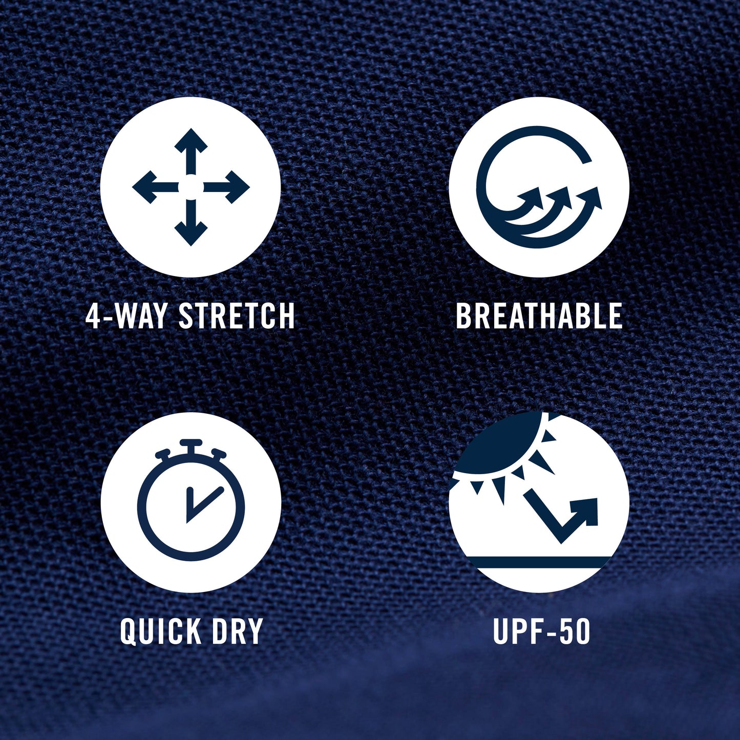 Izod Golf Swingflex Elite Mesh Polo - Moonlight Blue