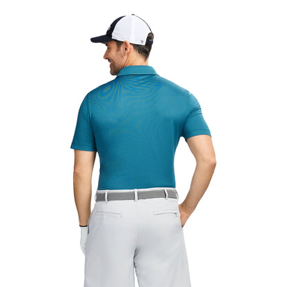 Izod Golf Swingflex Elite Mesh Polo - Blue Coral