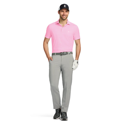 Izod SWINGFLEX PERFORMANCE MESH POLO - PRISM PINK