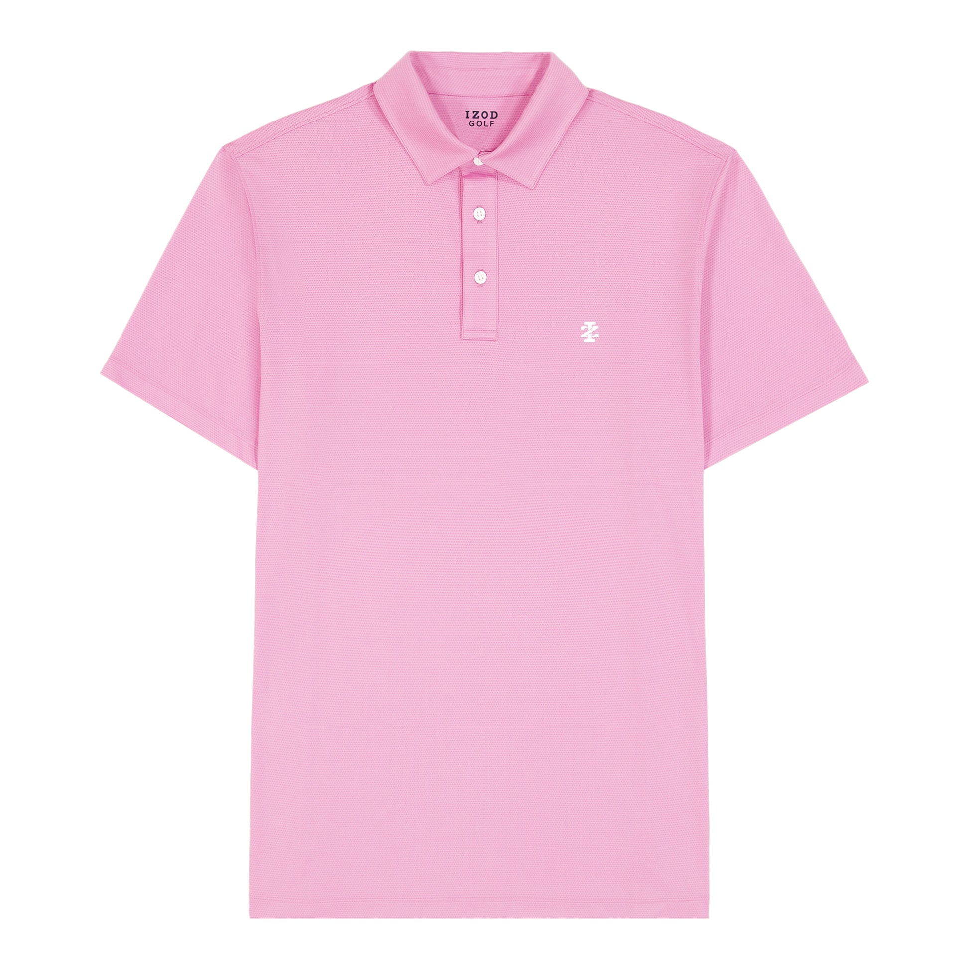 Izod SWINGFLEX PERFORMANCE MESH POLO - PRISM PINK