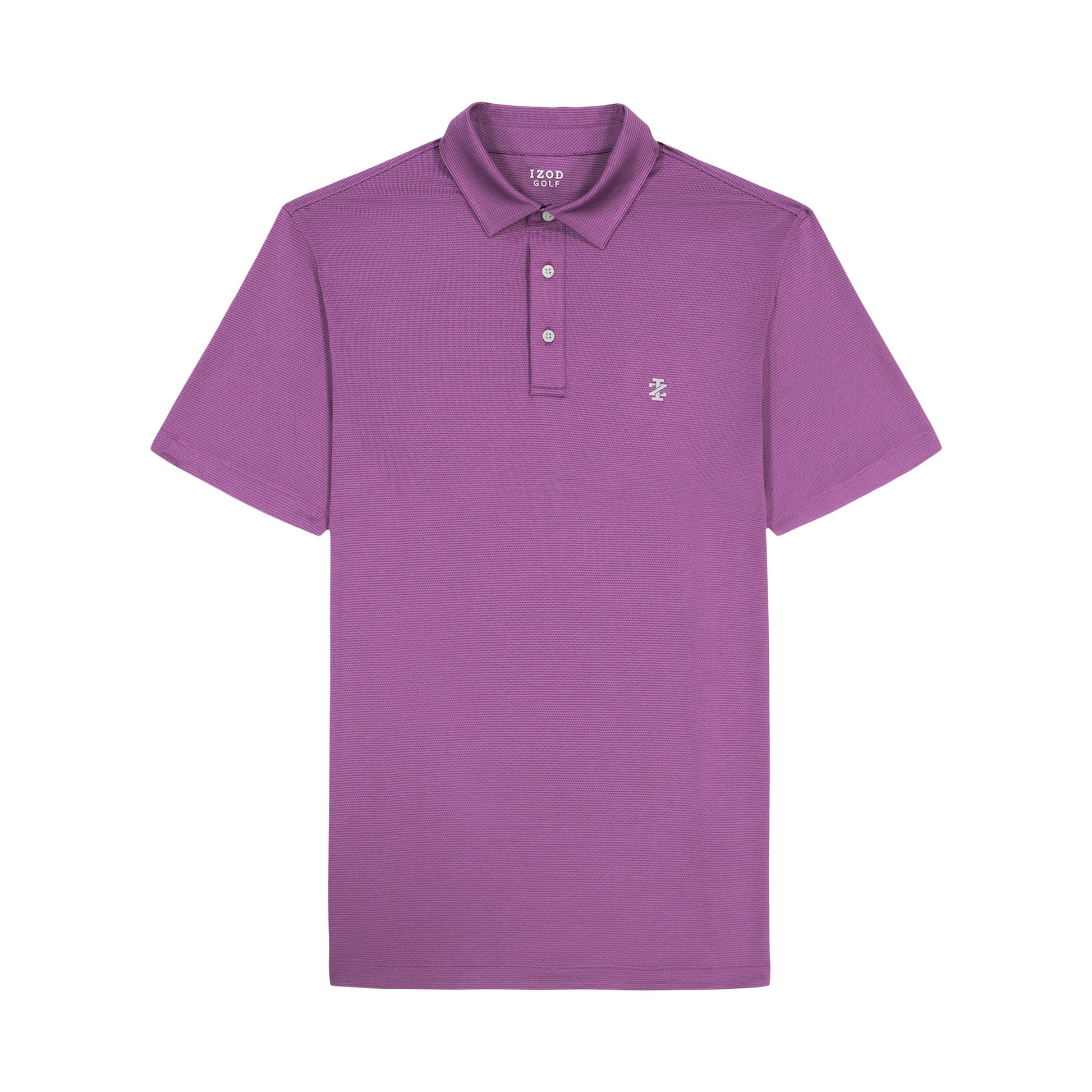 Izod Golf Swingflex Elite Mesh Polo - Sunset Purple