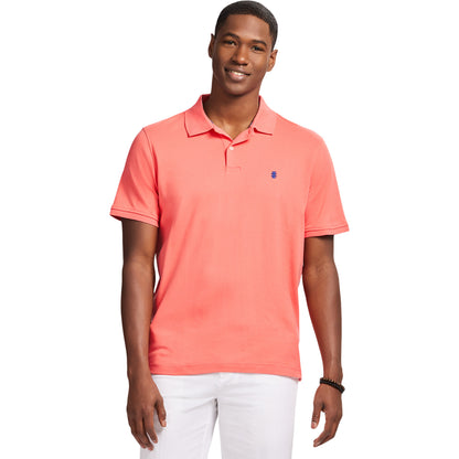 Izod INTERLOCK POLO - PORCELAIN ROSE