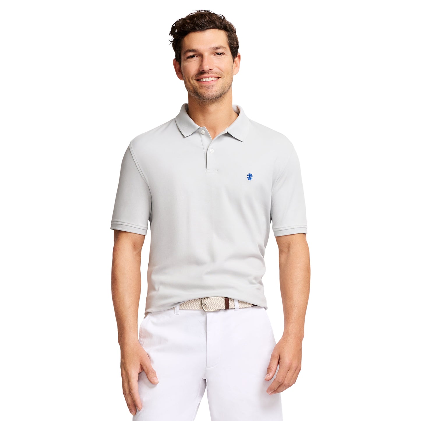 Izod INTERLOCK POLO - HARBOR MIST
