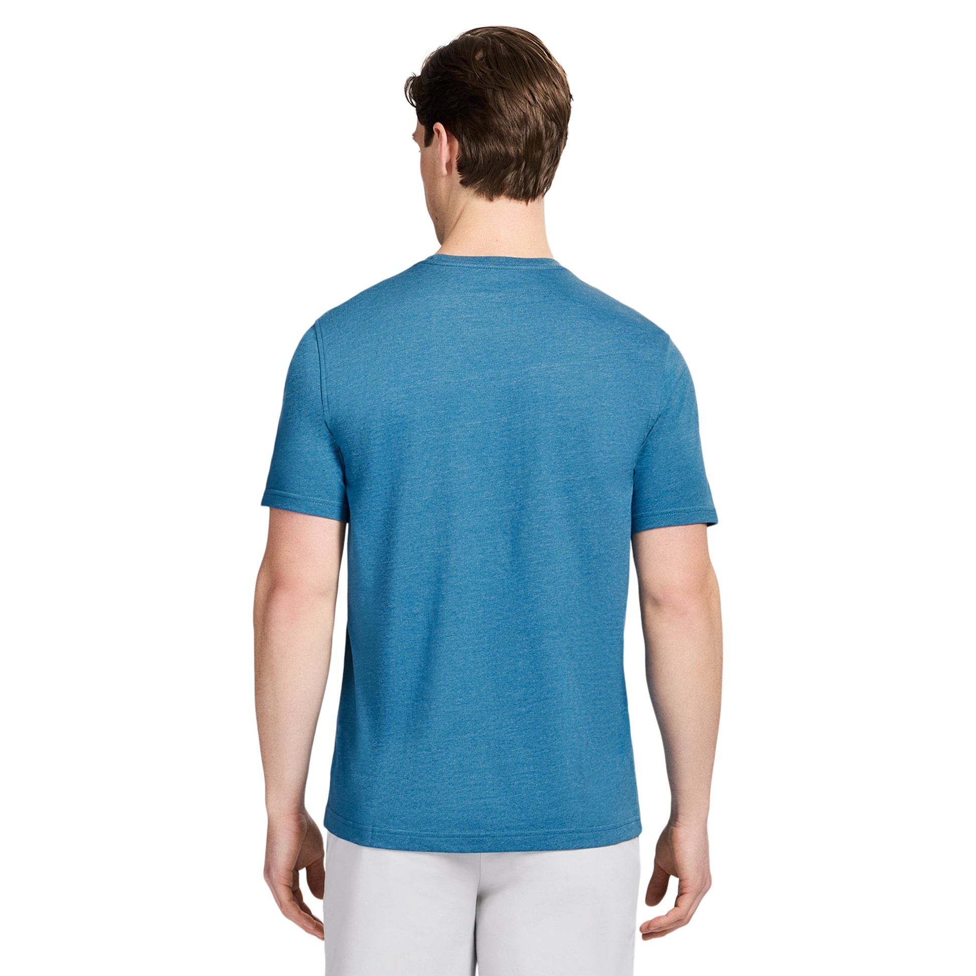 Izod SALTWATER SOFT WASH POCKET CREW - BLUE SAPPHIRE