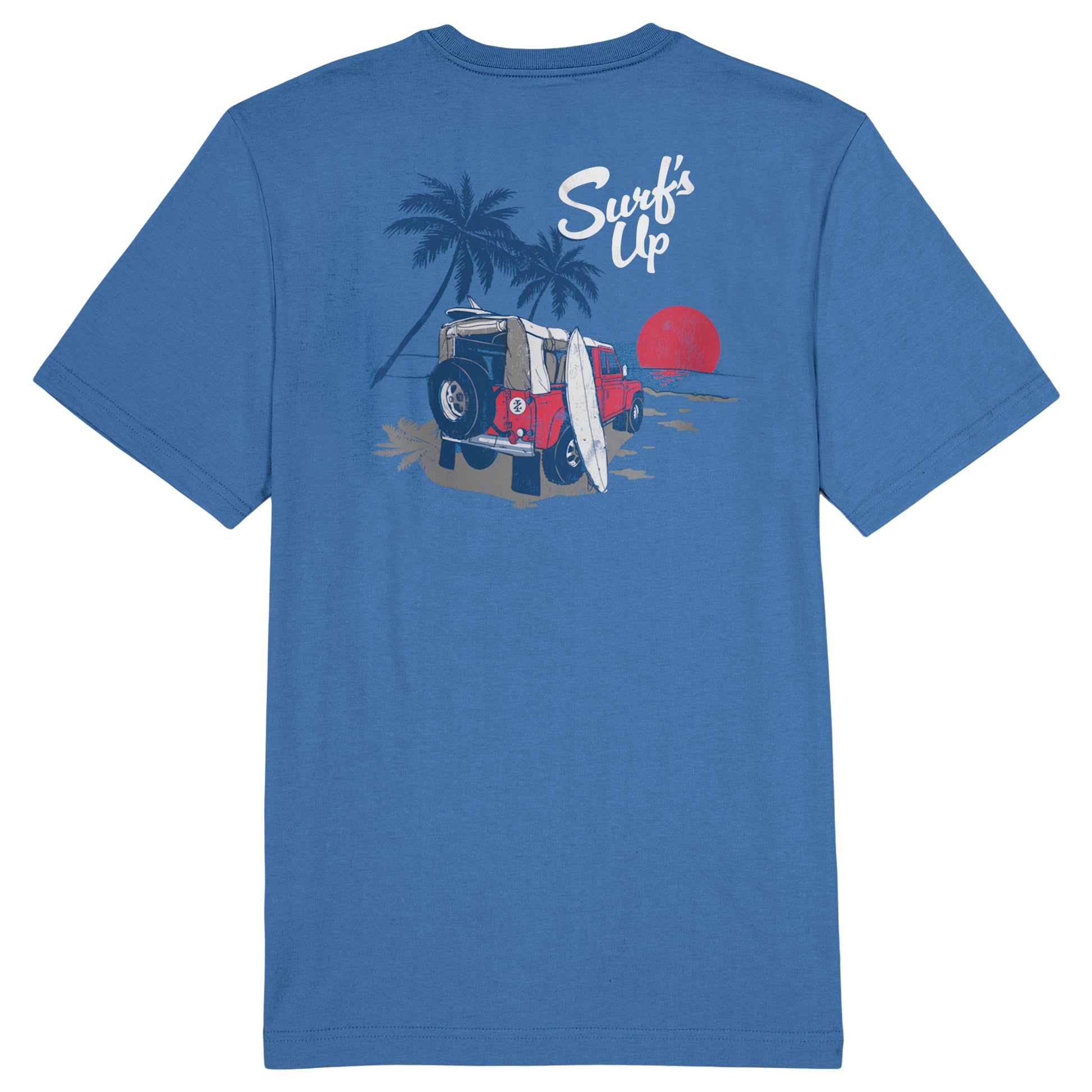 Izod SALTWATER SHORT SLEEVE GRAPHIC TEE - REGATTA