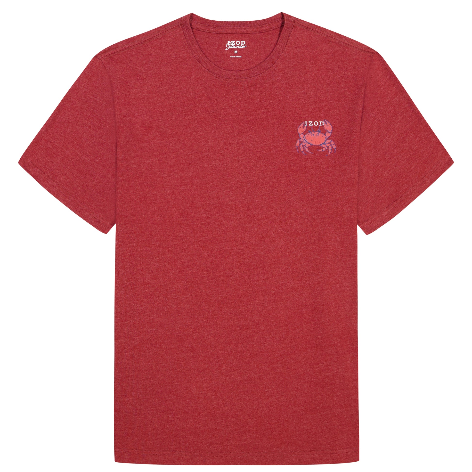 Izod SALTWATER SHORT SLEEVE GRAPHIC TEE - SUNDRIED TOMATO