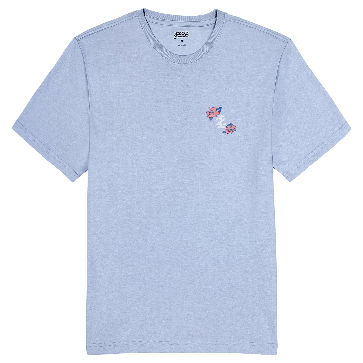 Izod SALTWATER SHORT SLEEVE GRAPHIC TEE - NANTUCKET BREEZE
