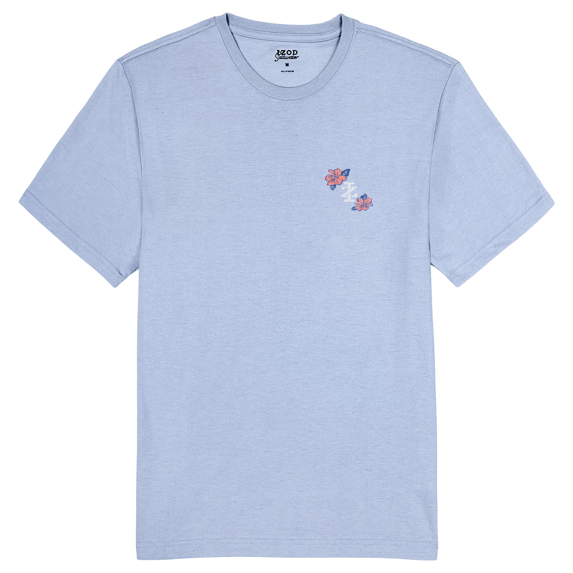 Izod SALTWATER SHORT SLEEVE GRAPHIC TEE - NANTUCKET BREEZE