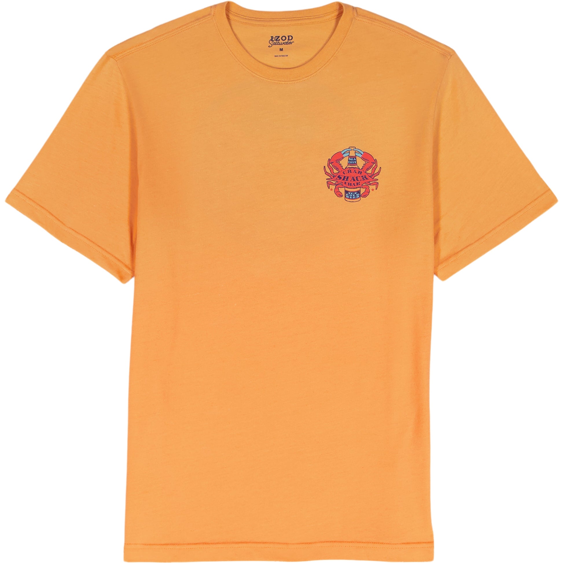 Izod SALTWATER S/S GRAPHIC TEE - PEACH COBBLER