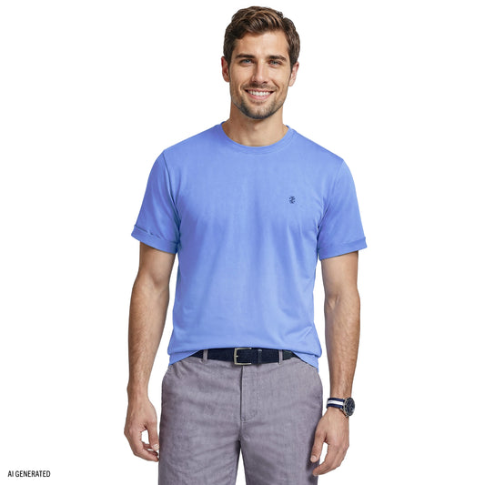 Izod SALTWATER FISHING GEAR S/S GRAPHIC TEE - REGATTA