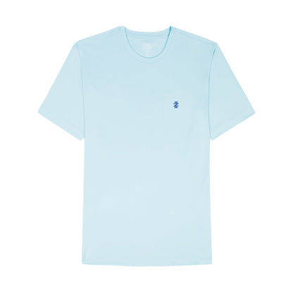 Izod SALTWATER FISHING GEAR S/S GRAPHIC TEE - TANAGER TURQUOISE