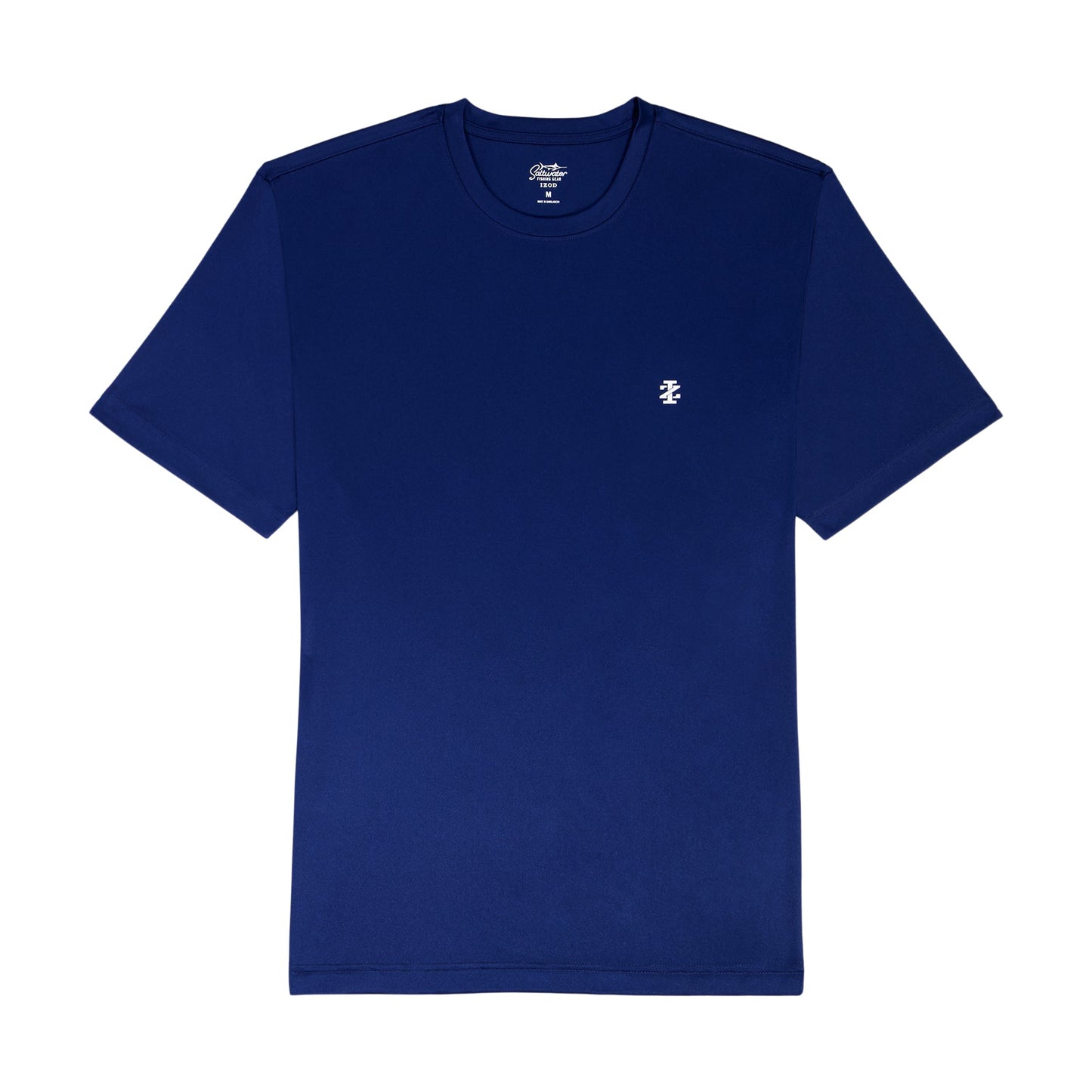 Izod SALTWATER FISHING GEAR S/S GRAPHIC TEE - MEDIEVAL BLUE