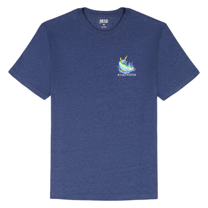 Izod SALTWATER S/S GRAPHIC TEE - CLUB BLUE