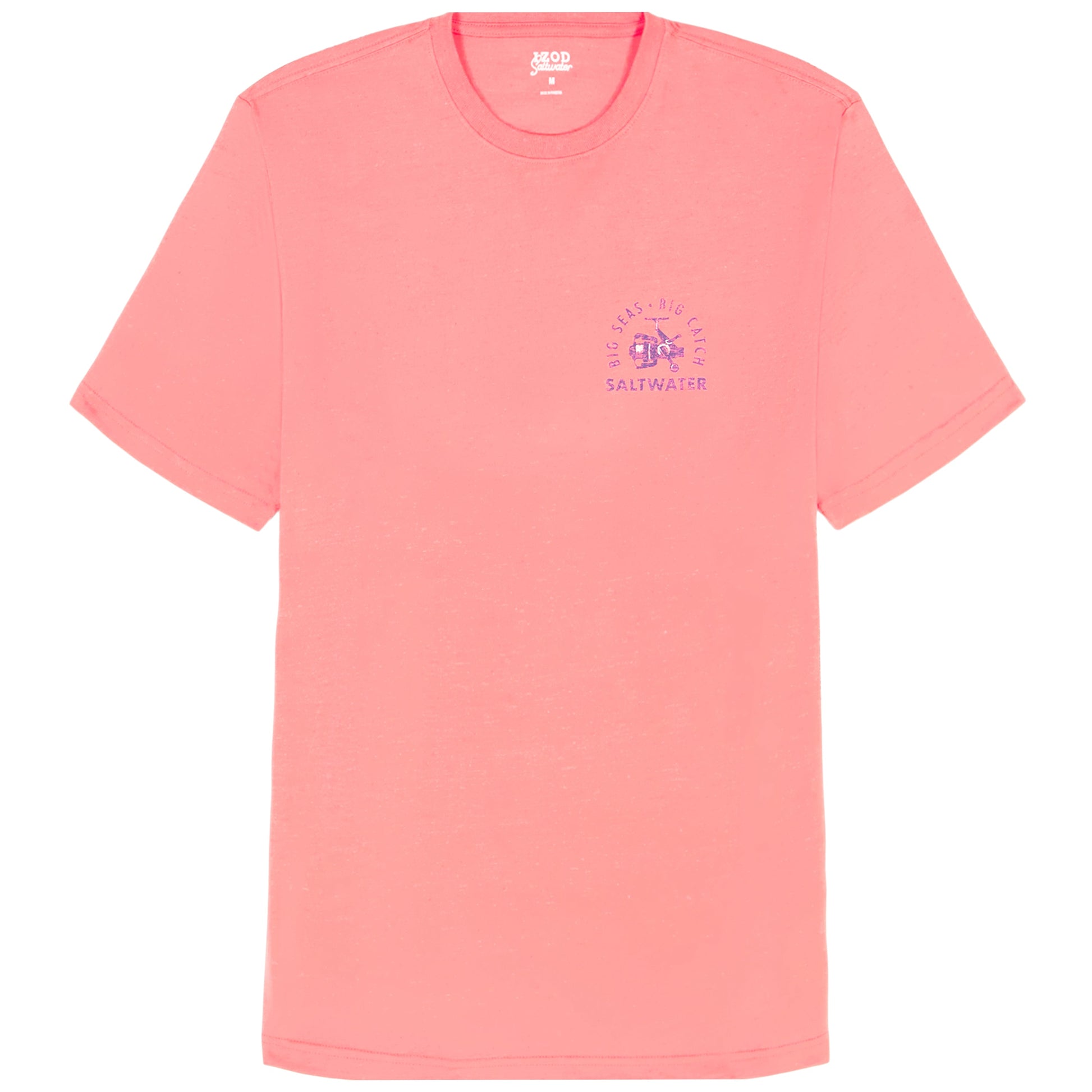 Izod SALTWATER S/S GRAPHIC TEE - ROSE OF SHARON