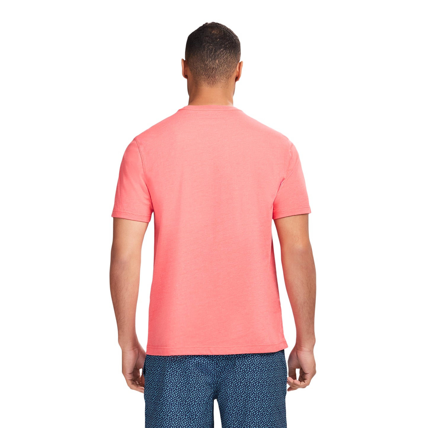 Izod SALTWATER S/S POCKET TEE - ROSE OF SHARON
