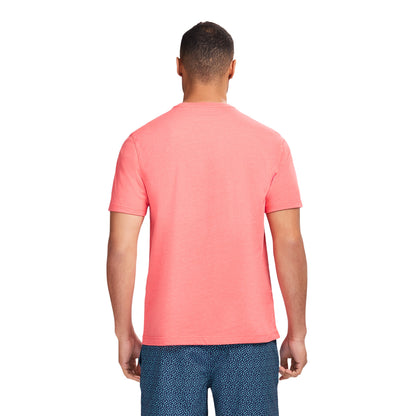 Izod SALTWATER S/S POCKET TEE - ROSE OF SHARON