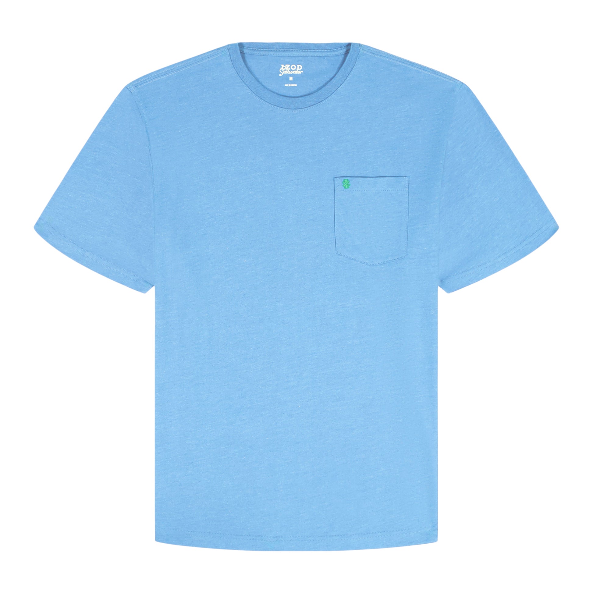 Izod SALTWATER S/S POCKET TEE - BLUE REVIVAL