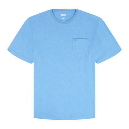 Izod SALTWATER S/S POCKET TEE - BLUE REVIVAL