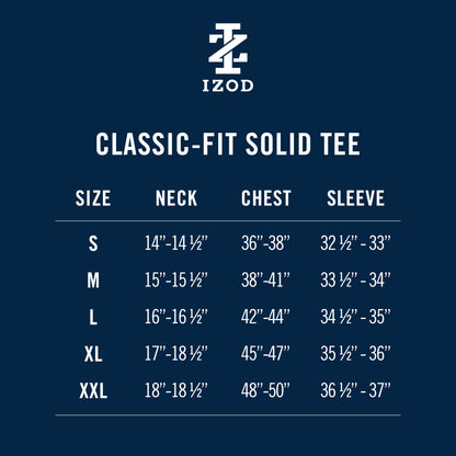 Izod Saltwater Soft Wash Pocket Crew - Delphinium Blue