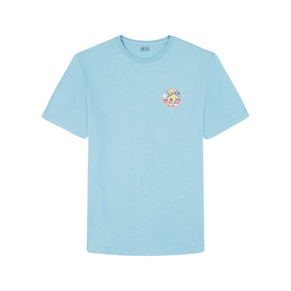 Izod Saltwater Short Sleeve Graphic Tee - Delphinium Blue