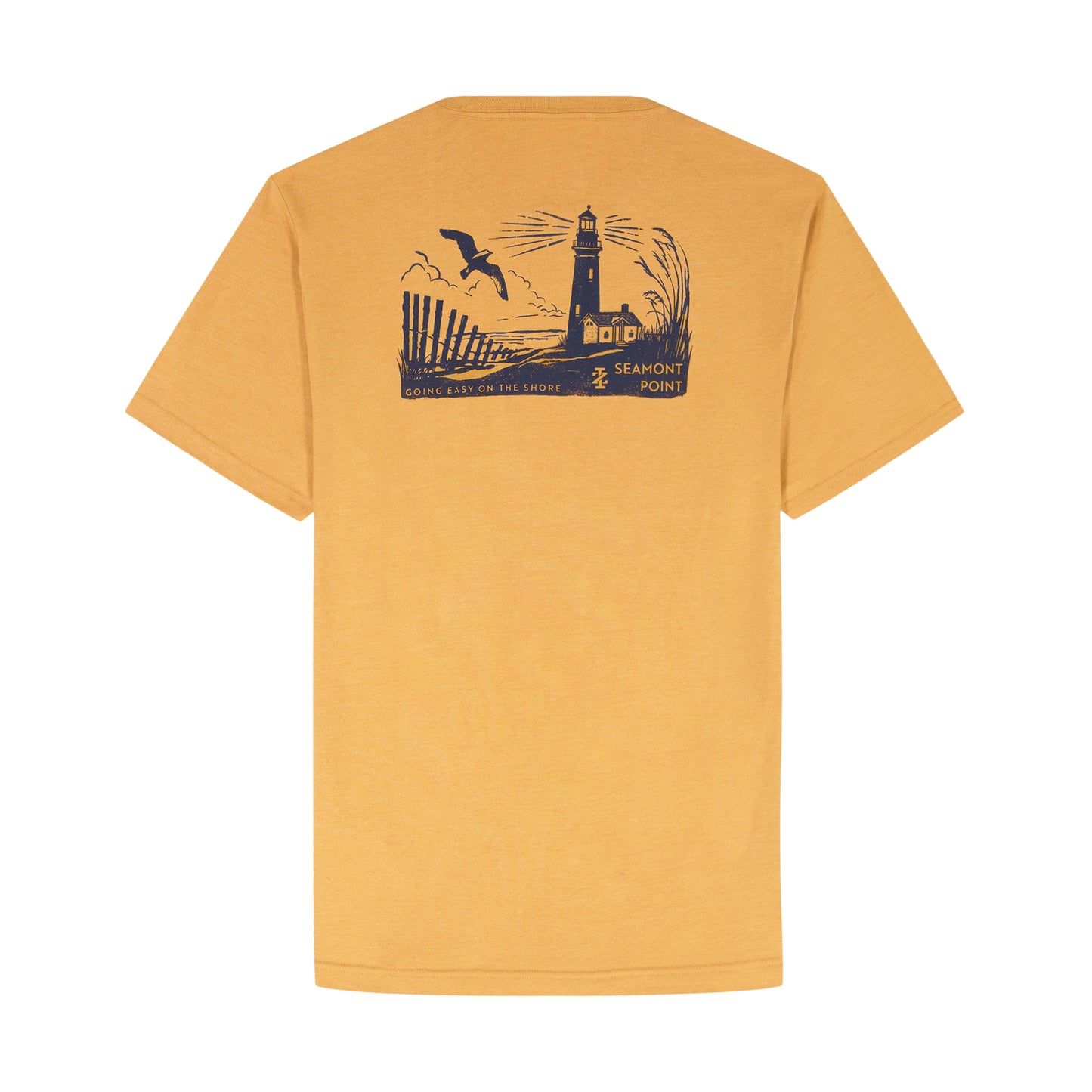 Izod Saltwater Short Sleeve Graphic Tee - Oak Buff