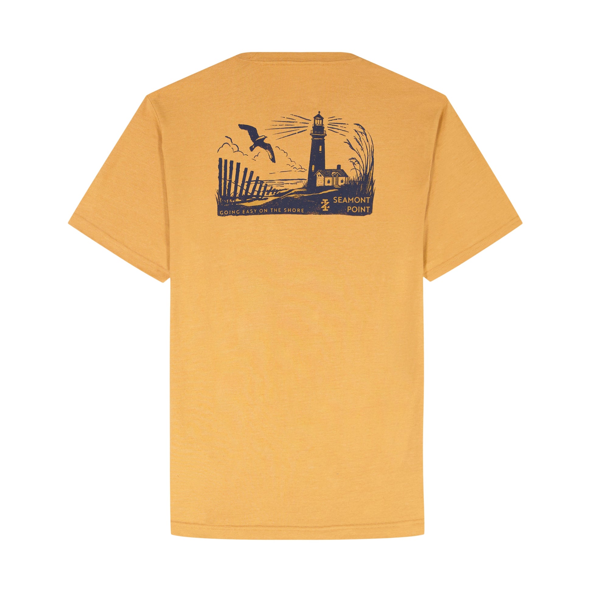 Izod Saltwater Short Sleeve Graphic Tee - Oak Buff
