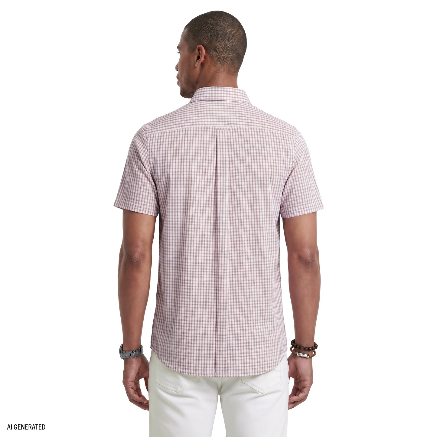 Izod BREEZE SHORT SLEEVE BUTTON DOWN SHIRT - GRAPE WINE