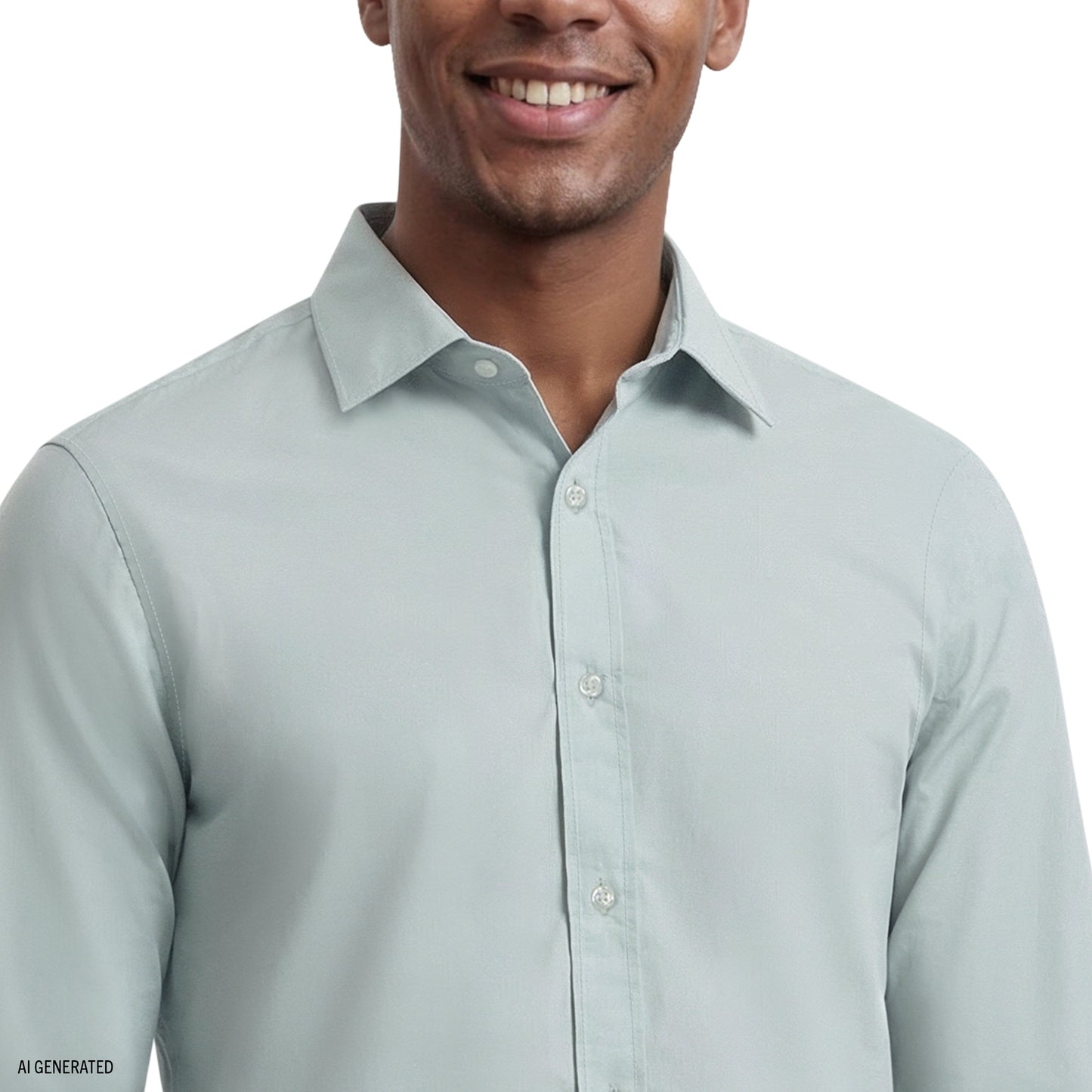 Izod ROYAL TEXTURE L/S BUTTON-DOWN DRESS SHIRT - HARBOR GRAY