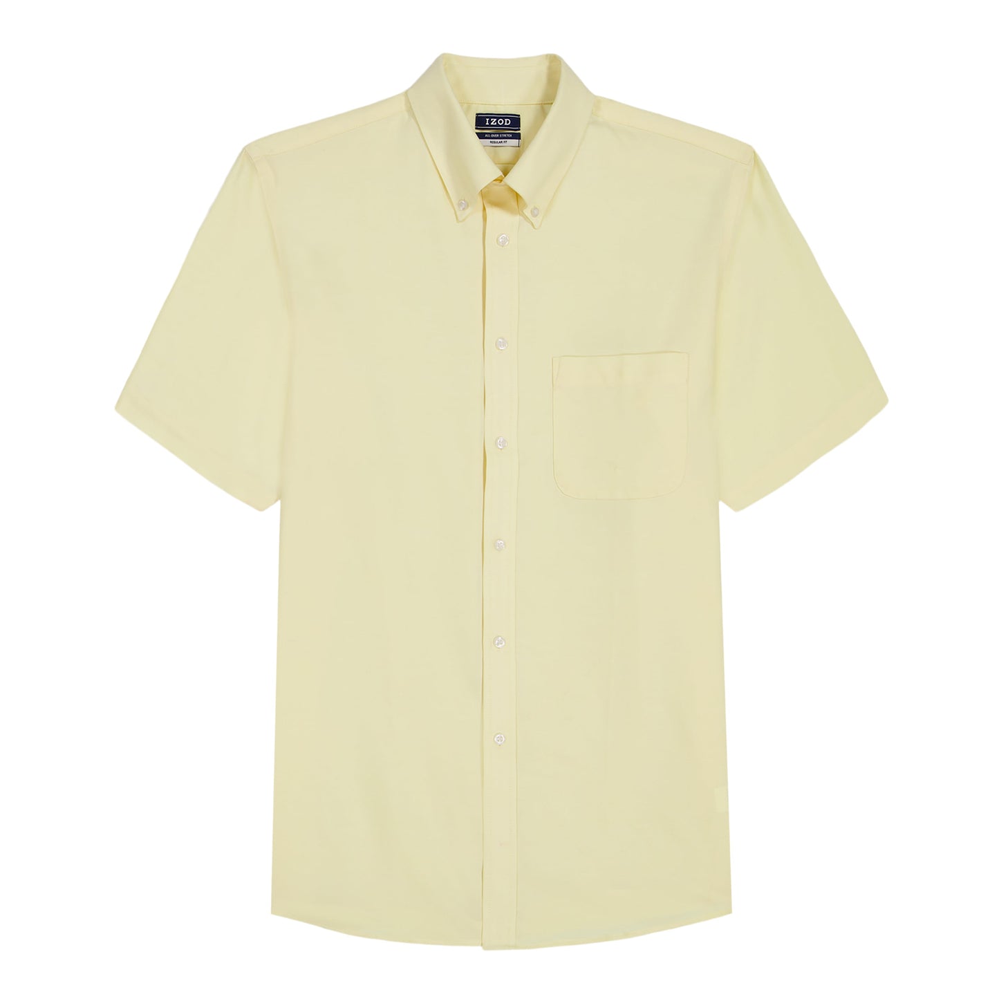 Izod ALL-OVER STRETCH S/S BUTTON-DOWN DRESS SHIRT - SUNDRESS