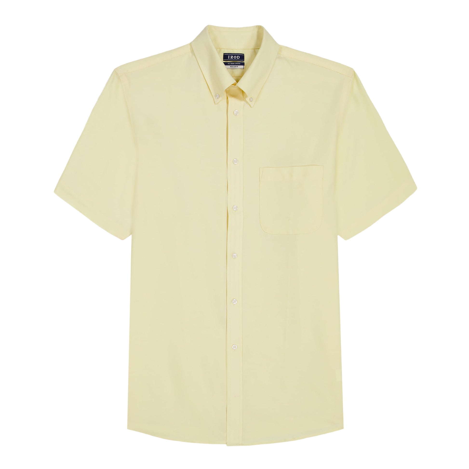 Izod ALL-OVER STRETCH S/S BUTTON-DOWN DRESS SHIRT - SUNDRESS