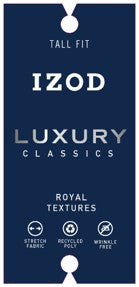 Izod Royal Texture Button Down Dress Shirt - Cedarwood Khaki