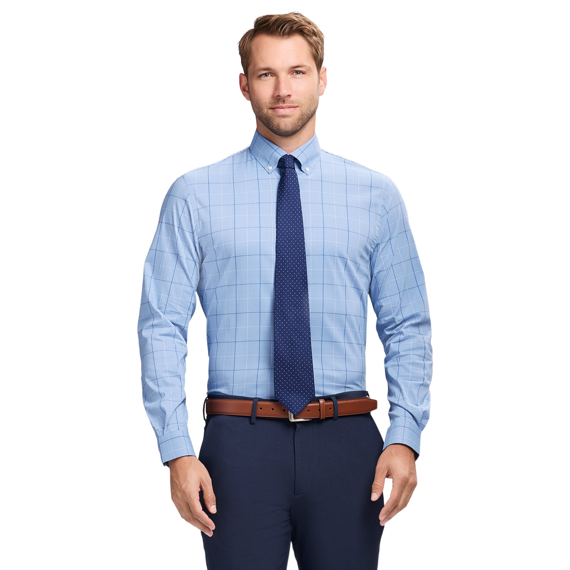 Izod Cool Fx Button Down Dress Shirt - Windsurfer
