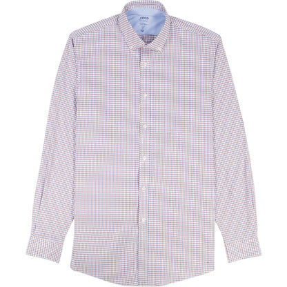 Izod Cool Fx Button Down Dress Shirt - Biking Red