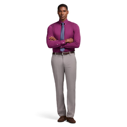 Izod Cool Fx Button Down Dress Shirt - Imperial Purple