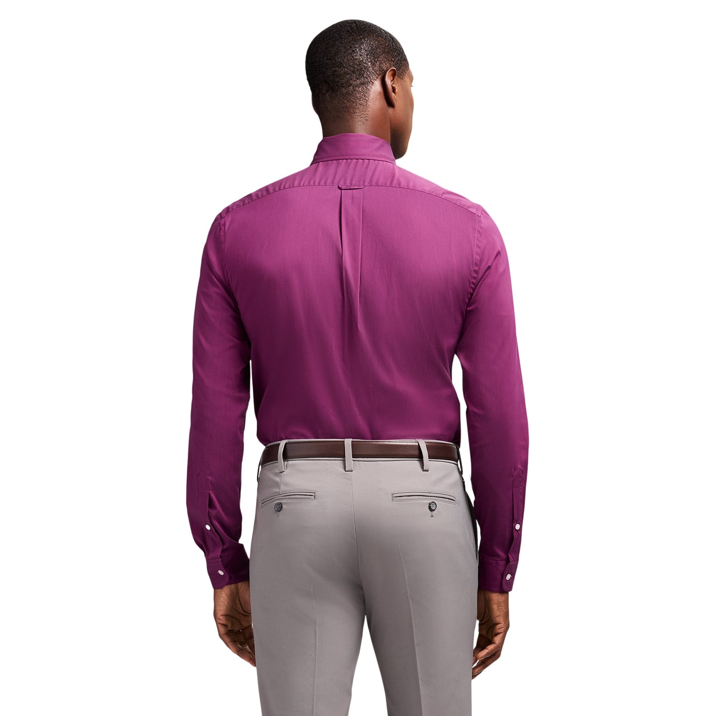 Izod Cool Fx Button Down Dress Shirt - Imperial Purple