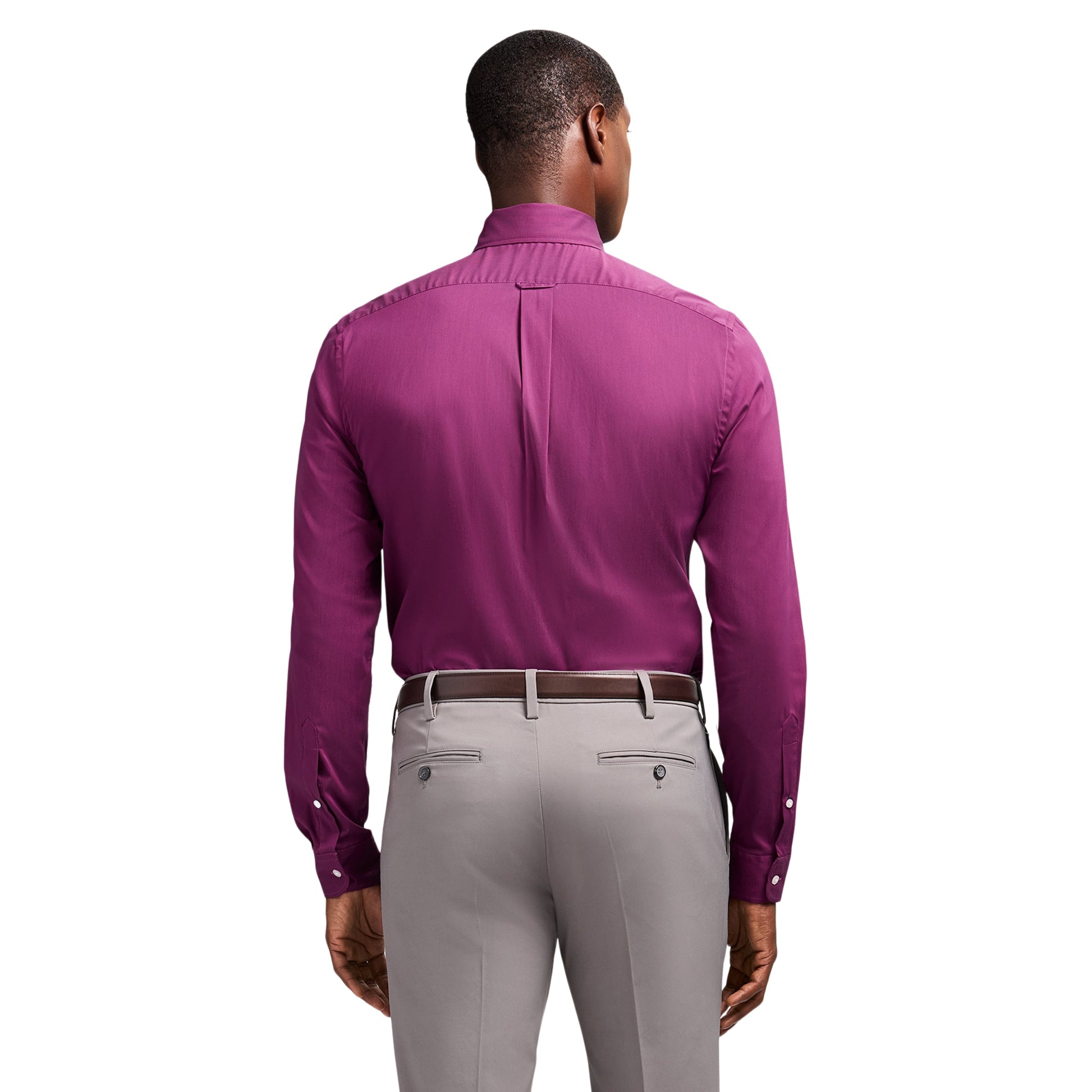 Izod Cool Fx Button Down Dress Shirt - Imperial Purple